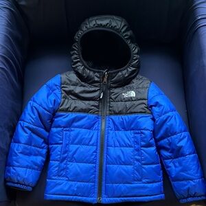 The North Face Reversible Mt Chimbo Full-Zip Hooded Jacket - Toddlers' 3T